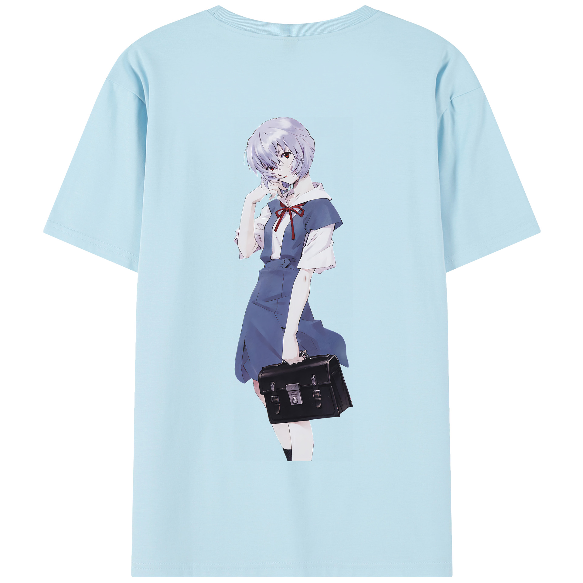 （画像用） EVA 新世紀エヴァンゲリオン 綿100％半袖Tシャツ（背面プリント）